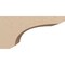 Ekena Millwork 6"W x 12"D x 6"H Wide Legacy Rough Cedar Woodgrain TimberThane Corbel, Primed Tan CORUR06X12X06LGYRCPR - alternate 5